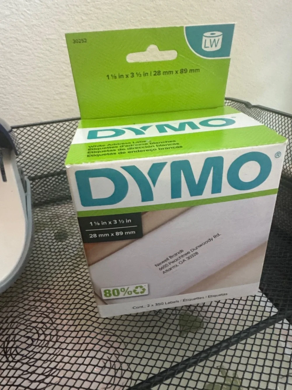 DYMO Mailing Address Labels 1-1/8